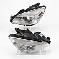 Phare avant xénon d'occasion 24V 25W 3000K pour Mercedes Benz Classe C W204 2007-2011, paire gauche et droite, lentille transparente, avec garantie de 3 mois
