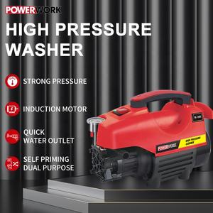 Limpiador de vapor eléctrico portátil de alta presión, máquina de pulverización de chorro de agua de alta presión, 120bar, 1600w - Product Image 2