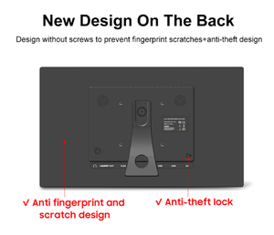 15インチ タッチスクリーン オールインワン HDMI 壁掛け WiFi RJ45 24時間表示 サイネージ 小売店ショーケース/会議室用 - Product Image 5