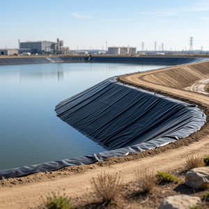 HDPE Maßgefertigte Glatte Geomembran Geeignet für Deponien, Künstliche Seen und Abwasserbecken-Konstruktion - Product Image 4