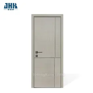 JHK-W041 portas interiores modernas com molduras portas interiores para casas porta giratória de madeira moderna Boa qualidade