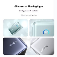 Anker S1 45W 10000mAh Pengisi Daya Portabel Cepat Ringan Power Bank Kabel Data USB-A Tipe-C 70CM untuk USB Ganda Layar LED