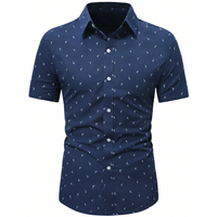 Chemise habillée pour homme, coupe confortable, imprimé à pois, respirante et à séchage rapide, idéale pour l'été et les trajets professionnels, service OEM inclus