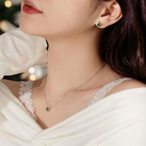 Dylam Innovative Jewelry Supplier S925 <b>Silver</b> Rhodium 14K Gold Plated 5A Cubic Zirconia Christmas Gifts Xmas Elk <b>Stud</b> <b>Earrings</b> - Product Image 4