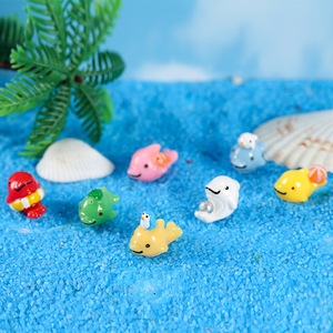 Decoraciones de animales marinos en miniatura, adornos de resina para acuarios, para exhibición de paisajes de escritorio - Product Image 2