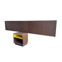 Tête de lit personnalisée pour lit Queen ou King, en MDF, rembourrée en bois, mobilier d'hôtel Hampton Inn