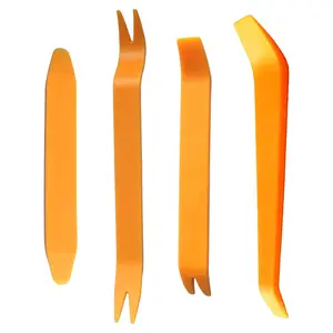 4pcs Audio Video Dashboard Dismantle Kits Installer Pry Tool Auto Door Clip Panel Trim Removal Tool Kits