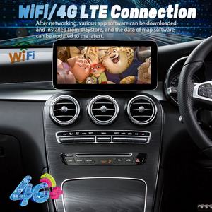 Radio Multimedia para Auto con Android 13 de 12.3 Pulgadas, Reproductor de Video para Benz Glc Glc200 Glc260 Glc300 Glc43 X253 2016-2019, CARPLAY, Android Auto - Product Image 3