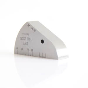 YUSHI <span class=keywords><strong>IIW</strong></span> TYP V2 Kalibrierblock für Winkelstrahl-Kalibrierung - Product Image 3