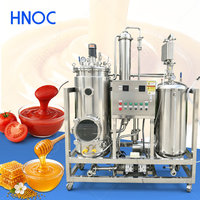 HNOC Voedselveilige RVS Evaporator Pulito Del Film Enkelvoudige Effect Geforceerde Circulatie Vacuümverdamper