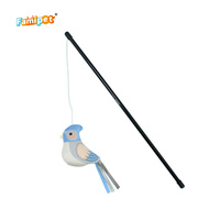 Famipet Fabricant – Nouveau jouet interactif pour chat avec design d'oiseaux amusant, bâtonnet de chaton personnalisé avec herbe à chat