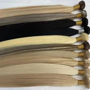 vendors for raw indian 4a hair bundles human hair extension with custom logo Virgin Cuticle Aligned Hair