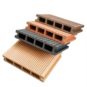 ألواح تزيين خارجية مقاومة للماء من مركب الخشب والبلاستيك للفنادق، سطح ذو ملمس خشبي، حل أرضيات للحدائق - Product Image 3