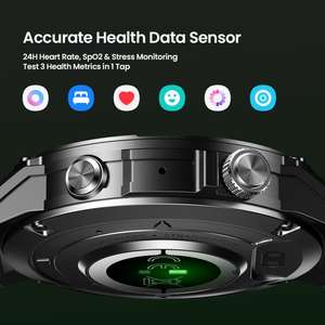 Dropshiping 1.43 Inch Zeblaze Stratos <span class=keywords><strong>2</strong></span> Plus Scherm 3 Atm Gezondheid En Fitness Gps Smartwatch - Product Image 3