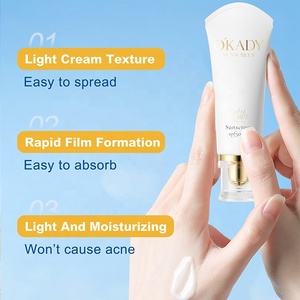 O'KADY <span class=keywords><strong>Crema</strong></span> <span class=keywords><strong>Solare</strong></span> SPF50+++ 50g |   <span class=keywords><strong>Protezione</strong></span> a spettro largo UVA UVB |   <span class=keywords><strong>Crema</strong></span> <span class=keywords><strong>Solare</strong></span> Viso Leggera e Idratante per Uso Quotidiano - Product Image 4