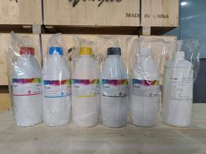 Yinghe Wholesale Price DTF <b>Printer</b> Ink CMYK+<b>White</b> 5 Colors DTF Pigment Ink No Blocking Nozzle - Product Image 2