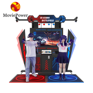 Simulador <span class=keywords><strong>de</strong></span> tiro <span class=keywords><strong>de</strong></span> arcade <span class=keywords><strong>de</strong></span> <span class=keywords><strong>realidad</strong></span> <span class=keywords><strong>virtual</strong></span> Material <span class=keywords><strong>de</strong></span> metal y PC para guardería interior 2 jugadores VR Battle Gun Games - Product Image 6