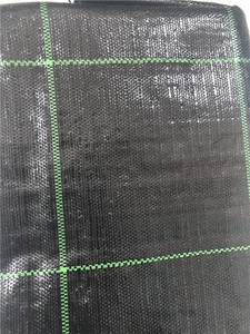 Toile de paillage en PP tissé pour serres industrielles / Tissu maillé de couverture du sol / Toile de paillage agricole en plastique noir pour jardinage - Product Image 3