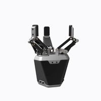 Pinza Robótica Eléctrica Doingwin AG-160-95 con Servo Adaptativo, Control de Accionamiento Integrado con Motor y Construcción de Aluminio
