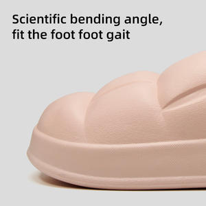 Chaussons d'hiver pour hommes en EVA, doublés <span class=keywords><strong>de</strong></span> polaire thermique, chaussures d'intérieur à séchage rapide, antidérapantes, mode, intérieur/extérieur, confort par temps froid - Product Image 2