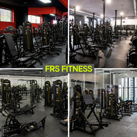 Conjunto de Equipos de Gimnasio Comercial FRS 2026, Diseño 3D Gratuito, Paquete Profesional de Fitness, Suministro Integral, Personalizable, Acero Inoxidable