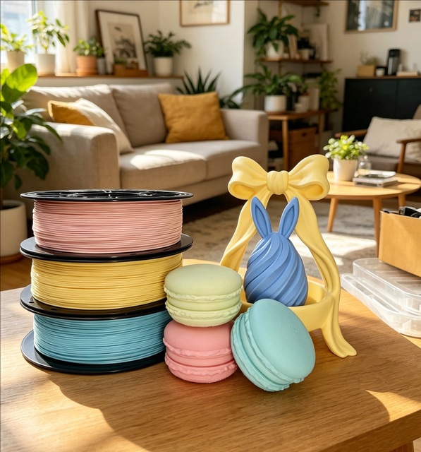 PLA Macaron Filament 1.75mm 1KG High Speed Stable 3D Printer Filament FDM JF 3D PLA 200-230C