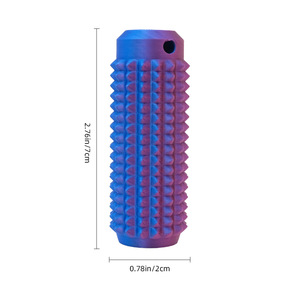 Massaggiatore palmare Grippie Mini 2.76in/7cm con impugnatura a punte per alleviare lo stress, portachiavi per terapia manuale - Product Image 1