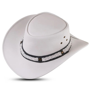 Handmade <b>Western</b> Cowboy Unisex <b>Hat</b> Stylish Leather <b>Western</b> Cowboy <b>Hat</b>-Modern Country Fashion Casual Cowboy <b>Hat</b> For Outdoor - Product Image 4