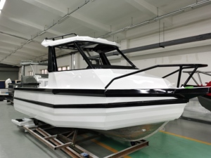 Barco de Pesca de Aluminio Sea King de <span class=keywords><strong>6</strong></span> <span class=keywords><strong>Metros</strong></span>, Easycraft, a <span class=keywords><strong>Precio</strong></span> Económico, Embarcación de 20 Pies, Yate Pequeño, Barco de Velocidad con Casco en V Profunda - Product Image 5