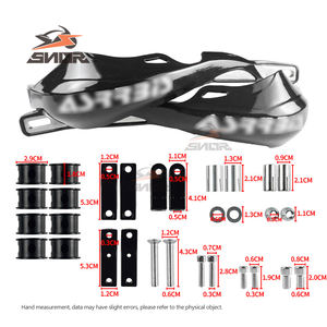 SNOR motocicleta todoterreno vehículo modificación accesorios parabrisas pasamanos playa coche Color a prueba <span class=keywords><strong>de</strong></span> viento guardamanos - Product Image 2