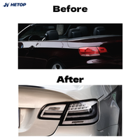 Feux arrière clairs HETOP E92 E93 M3 Série 3 2005-2012, feux arrière LED modifiés, feux de freinage et de recul, pièces automobiles pour BMW