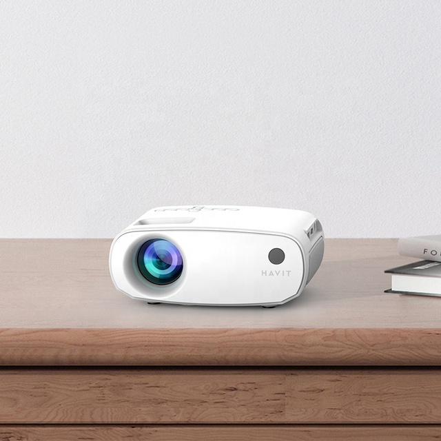 Havit PJ207 Pro Home Video Wireless Led Android Mini Pocket 1080p Projector for Travel Camping With Battery
