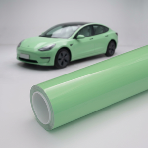 <span class=keywords><strong>Film</strong></span> de protection de peinture pour carrosserie automobile, anti-rayures, PPF, changement de couleur, auto-réparateur, TPU, épaisseur 7,5 mil, protection UV à 99 %, garantie 10 ans - Product Image 1