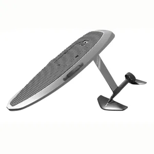 Factory sales 6000W adults metal grey lithium-ion battery long battery life electric hydrofoil surfboard made in China for sale