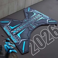Offre Directe Usine : Pièces de Modification Moto 2026 Vario 125 – Repose-Pieds en Caoutchouc pour Vario125