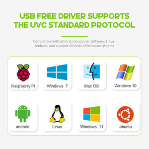 OEM 1080P Hd 8MP Starlight sensörü 4K balıkgözü USB kamera modülü otomatik odaklama gömülü AI insan algılama IP kamera USB modülü - Product Image 4