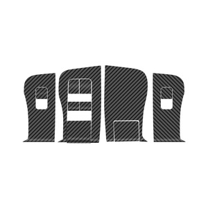 Tesla Model 3 Window Switch Carbon Fiber <b>Sticker</b> Interior Protection Car <b>Decal</b> - Product Image 5