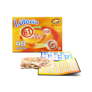 Logo personnalisé cartes de <span class=keywords><strong>bingo</strong></span> reliure parfaite livre de jeu en papier avec couverture rigide impression numérique sur papier couché d'art - Product Image 5