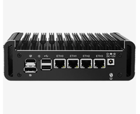 Routeur mural 4 ports CWWK J6412, Mini PC industriel J6413, prend en charge IKuai