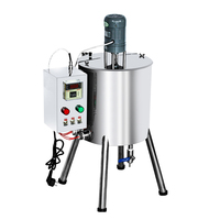 Savon à la main mélangeur machine de remplissage de rouge à lèvres double chauffage électrique à température constante