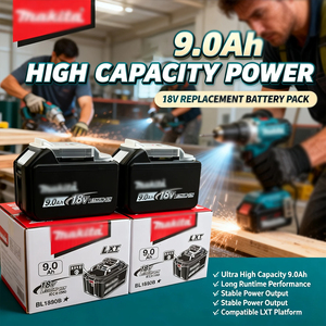 Batería de Repuesto de Iones de Litio de 18 V y 6 Ah Compatible <span class=keywords><strong>con</strong></span> LXT BL1890B, Paquete de Batería Recargable para Herramientas Eléctricas, Hecho en China - Product Image 2