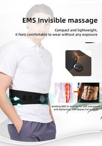 Supporto Elettrico per la Vita con Forte Protezione, Movimento Flessibile, Cuciture Rinforzate, Leggero, Resistente, Stabilizzatore Articolare per Fitness - Product Image 2