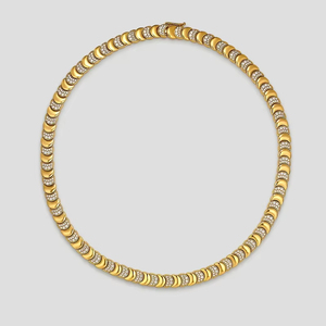 <span class=keywords><strong>Set</strong></span> di Collana <span class=keywords><strong>Girocollo</strong></span> e Bracciale di Tendenza 2024 a Forma di Luna Semplice con Micro Pavé di Zirconi per Donna Novità più Vendute - Product Image 5