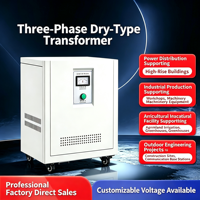 Transformateur sec d'isolement triphasé 415V vers 220V 120kVA avec protection contre les surcharges pour équipements médicaux et de laboratoire