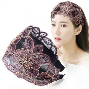 Haar bügel Frauen weißes Haar Artefakt breit krempige Spitze Koreanische Version des Kopf bügels Erwachsenen Druck Haarband Zähne