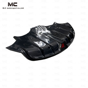 لنموذج تسلا <span class=keywords><strong>3</strong></span> من ألياف الكربون الناشر الخلفي مع الصمام الخفيفة الجناح الخلفي ألياف الكربون الحقيقي - Product Image 3