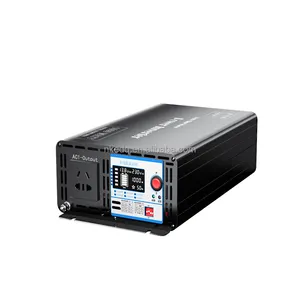 Inverter gelombang sinus murni, 12v 24v 48v Dc ke Ac 110v 120v 220v 230v 500w