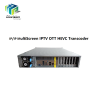 (MagicPro) Transcodificador de 108 Canales IPTV OTT VOD UDP a HLS RTMP RTSP HTTP, Transcodificador MPEG2 a H264, Transcodificador 4K H265 de Alta Eficiencia