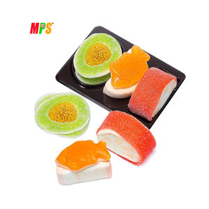 Boîte de <span class=keywords><strong>sushi</strong></span> bento en gros avec certificat BRC, bonbons gélifiés de grande taille, saveurs fruitées assorties, délicieux <span class=keywords><strong>sushi</strong></span> gélifié japonais - Product Image 5