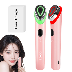 Massaggiatore Facciale Portatile Anti-età Rassodante per la Pelle Massaggiatore per il Contorno Occhi Dispositivo per Pulizia del Viso e Lifting Occhi con Vibrazione e Riscaldamento - Product Image 1